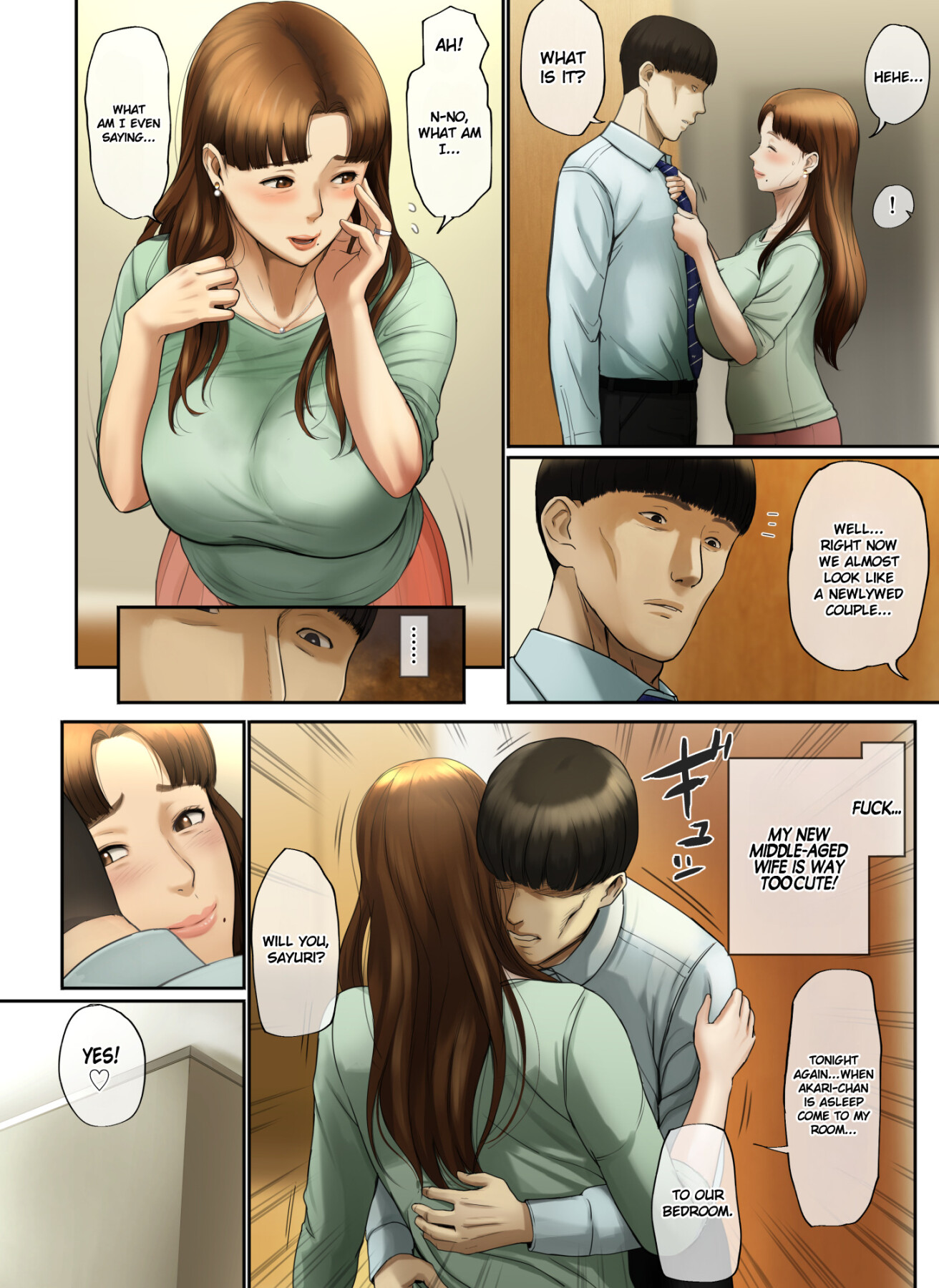 Hentai Manga Comic-My Wife Left Me Because I was -Read-44